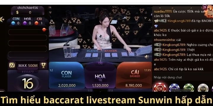Giải mã trò chơi baccarat livestream Sunwin