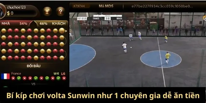 Bí kíp chơi volta Sunwin như 1 chuyên gia dễ ăn tiền