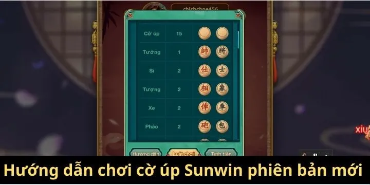 Hướng dẫn chơi cờ úp Sunwin phiên bản mới 