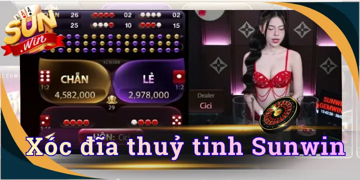 Xóc Đĩa Thủy Tinh Sunwin - Top game online hấp dẫn và dễ trúng