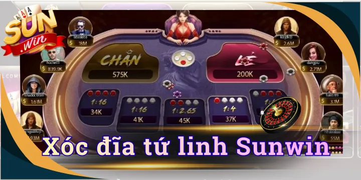 Xóc đĩa tứ linh Sunwin - Tung đồng xu chơi là mê, đặt cược thắng lớn