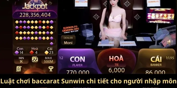Tìm hiểu về quy luật của baccarat được Sunwin triển khai