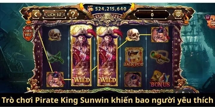 Pirate King Sunwin mang đến trải nghiệm thú vị cho người chơi