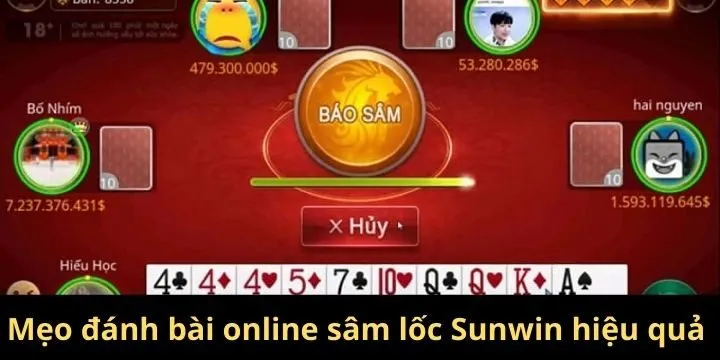 4 mẹo chơi sâm lốc sunwin chơi dễ thắng cơ hội ăn tiền