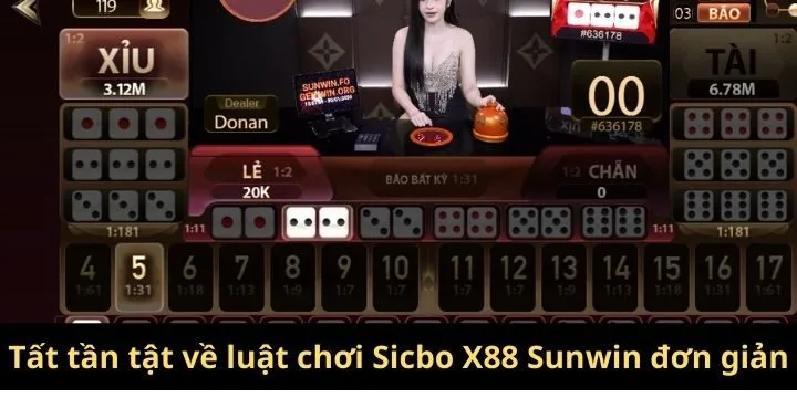 Thông tin về luật Sicbo X88 Sunwin nên tìm hiểu