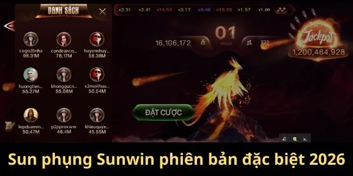 Sun phụng Sunwin là sản phẩm giải trí đỉnh nhất 2026