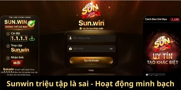 Quy trình giao dịch minh bạch xóa bỏ vu khống Sunwin bị triệu tập