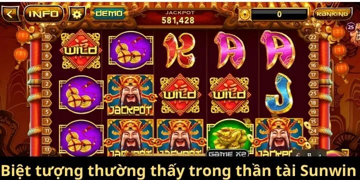Biệt tượng, tính năng thường thấy trong thần tài Sunwin